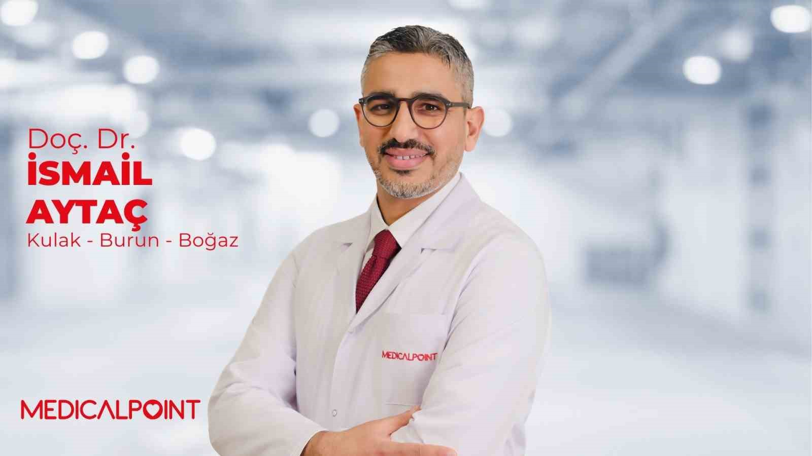 Doç. Dr. Aytaç "Havuzdan çıktıktan sonra kulağınızı sakın böyle temizlemeyin"