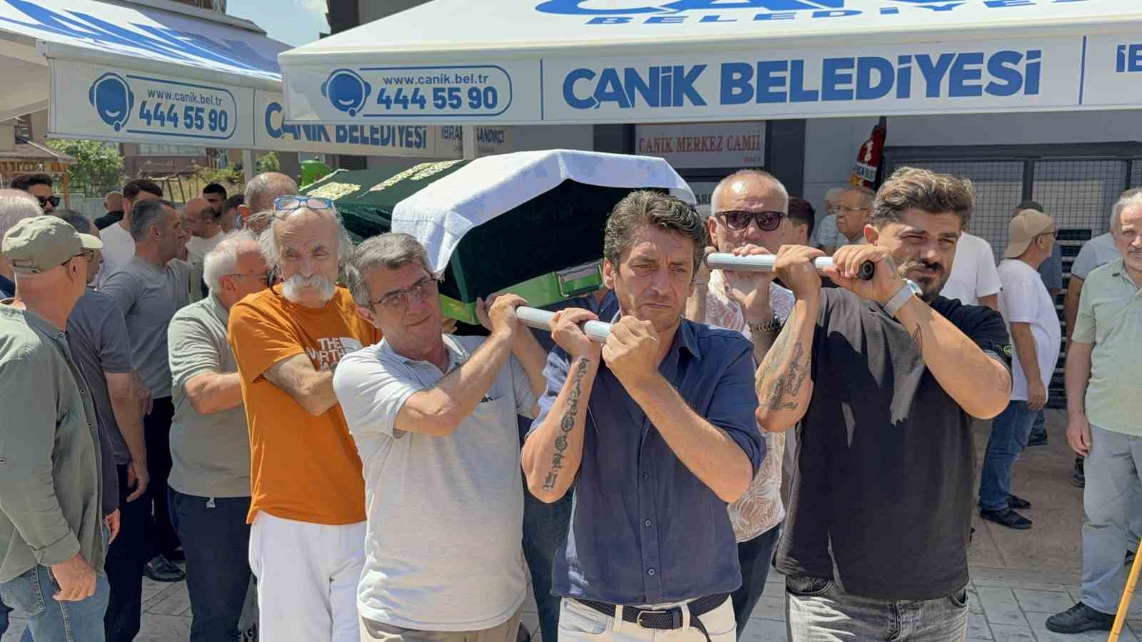 Rusya’da saldırıda hayatını kaybeden Türk aşçı Samsun’da toprağa verildi
