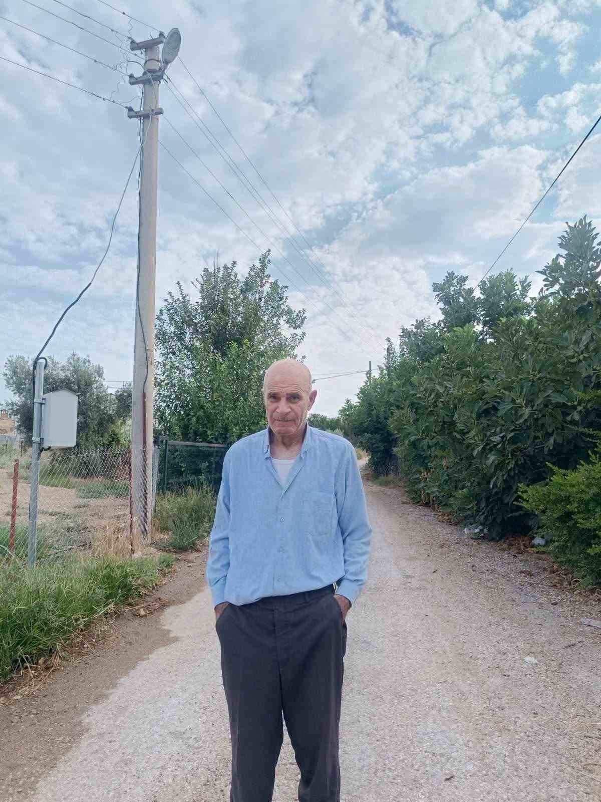 Serik’te 3 gündür aranan alzaymır hastası yaşlı adam limon bahçesinde ölü bulundu