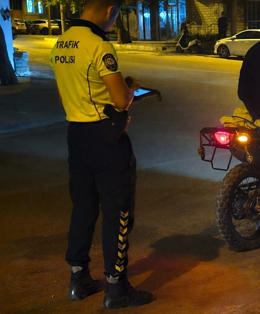 Motosikletli denetimden kaçamadı: 320 bin TL ceza kesildi