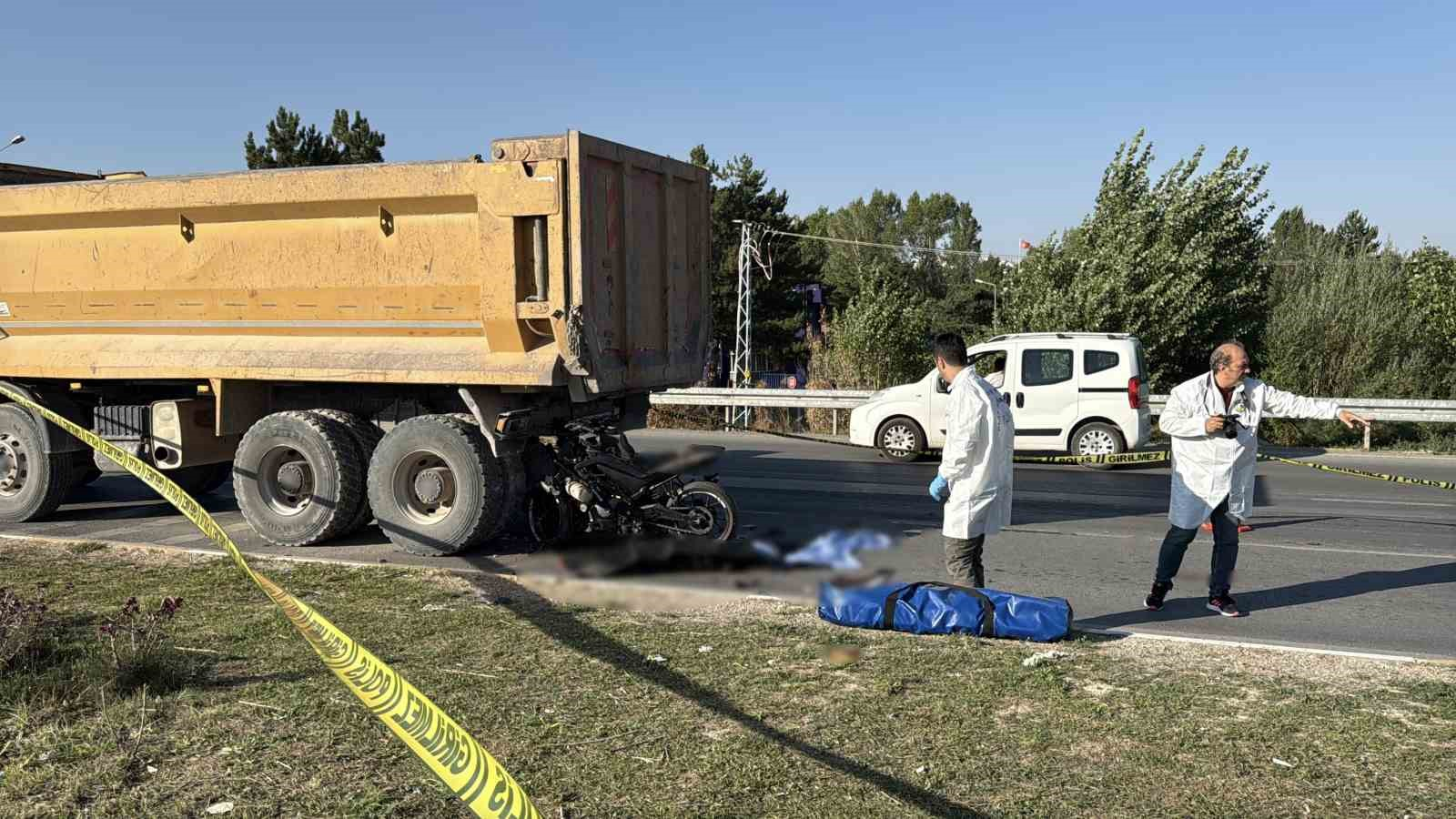 Sivas’ta motosiklet kazası: 1 ölü