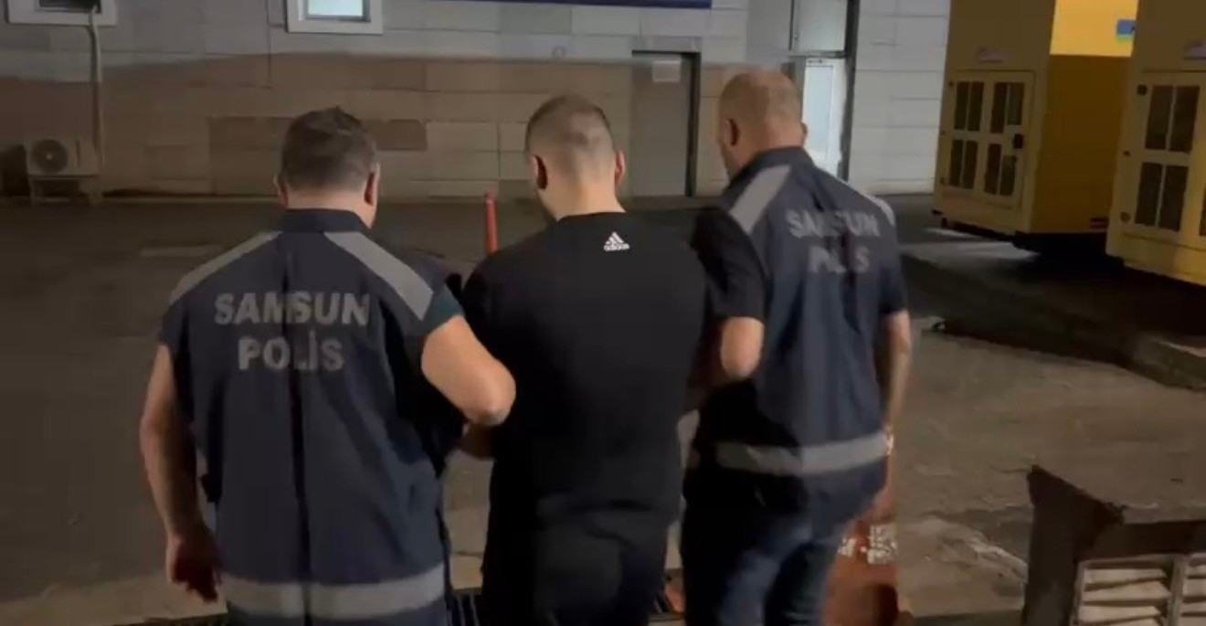 Samsun’da 9 yıl 5 ay hapis cezası bulunan hükümlü yakalandı