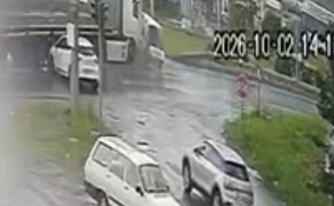 Samsun’da 5 kişinin yaralandığı kazanın güvenlik kamerası görüntüsü ortaya çıktı
