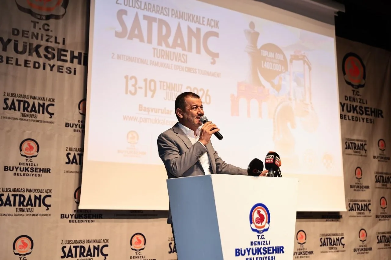 2. Uluslararası Pamukkale Açık Satranç Turnuvası başladı