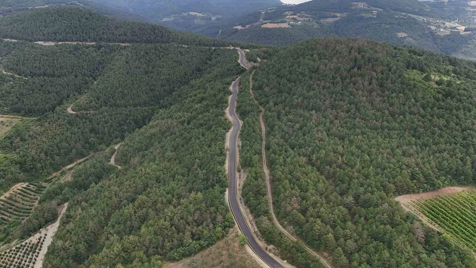 20 dakikalık mesafeyi 6 dakikaya indiren yol hizmete açıldı