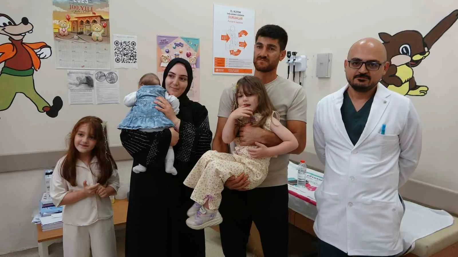 3 yaşındaki Mihrimah saat pili yuttu