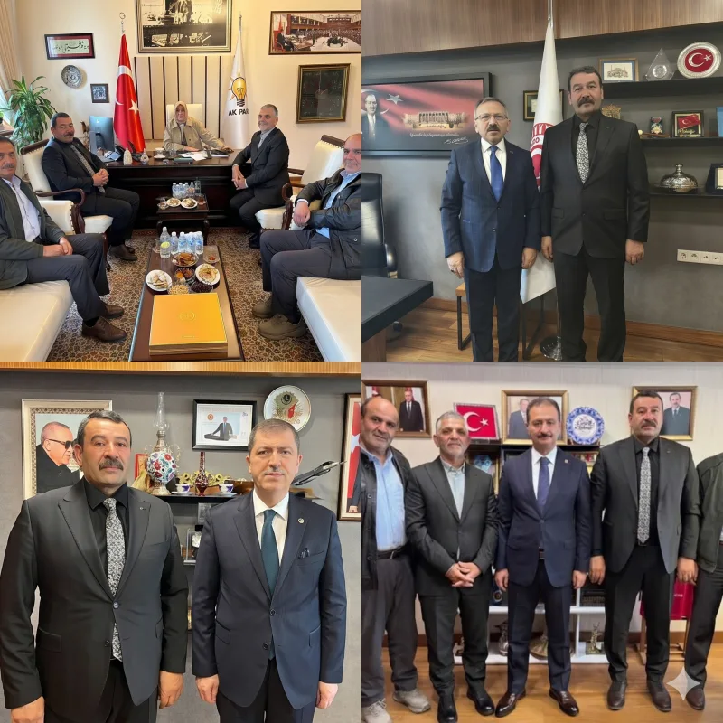 Çamlıbel İçin Ankara’da Yoğun Mesai: Başkan Adem Akgül Yatırımları Bir Bir Takip Ediyor