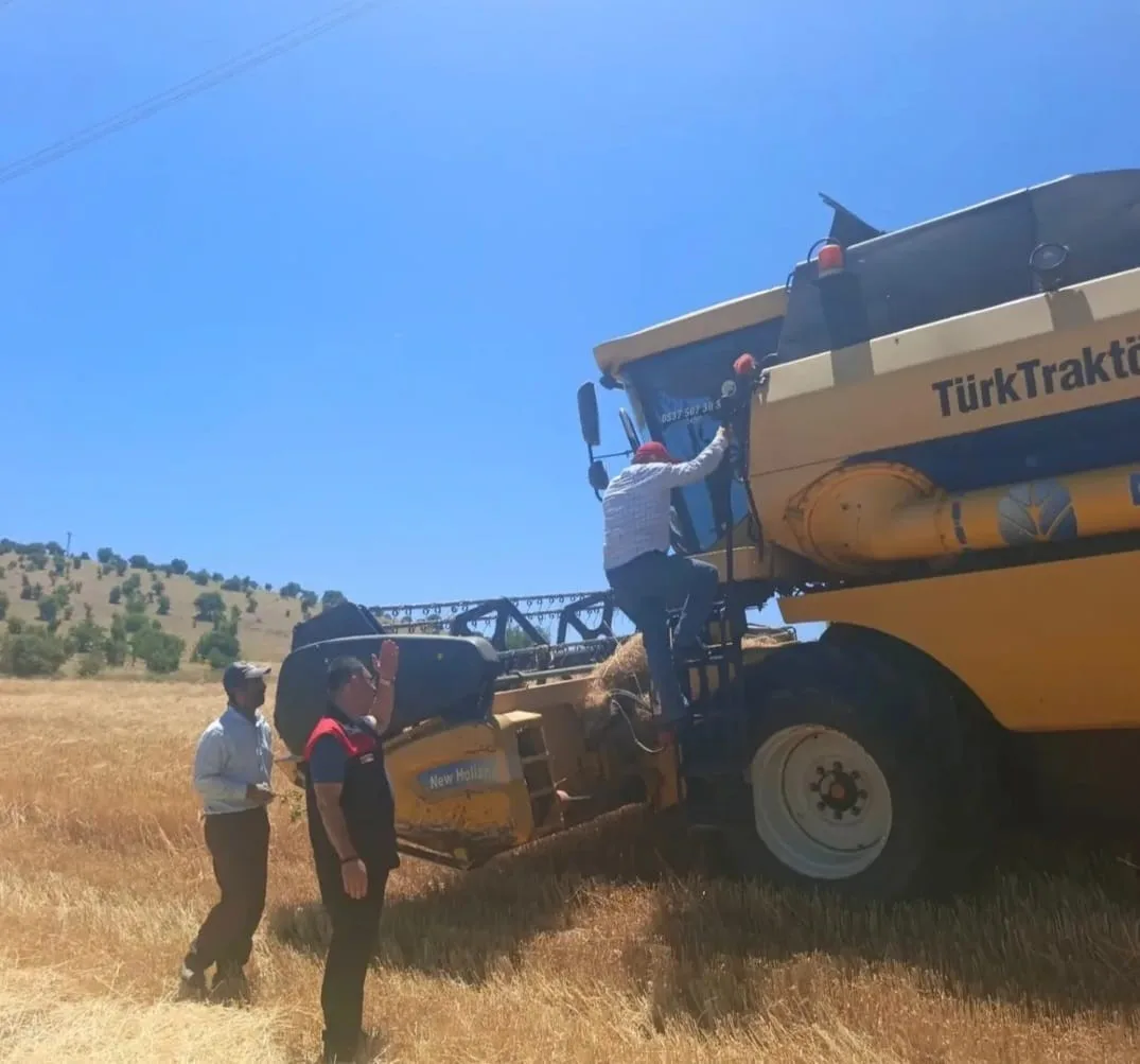 Ağın’da biçerdöver ve market denetimleri sürüyor