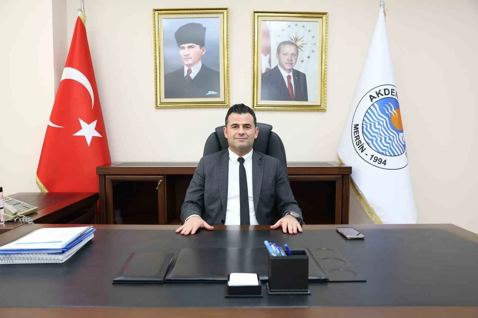 Akdeniz Kaymakamı Murat Beşikci görevine başladı