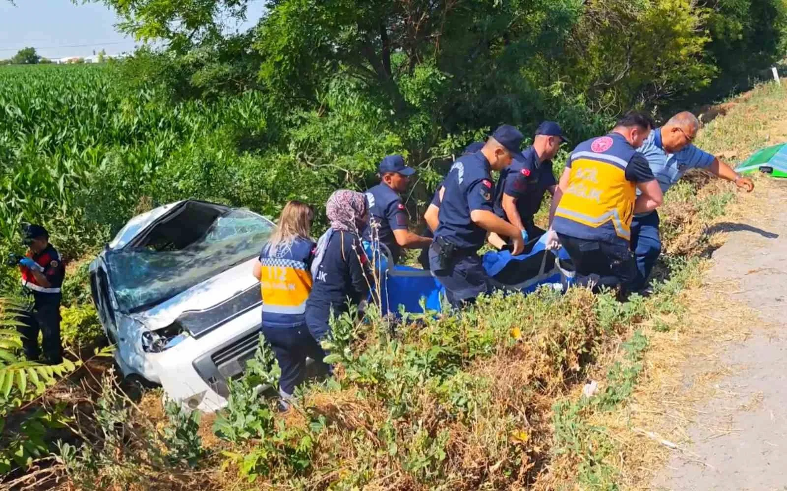 Aksaray’da otomobil takla attı: 3 ölü, 1 yaralı