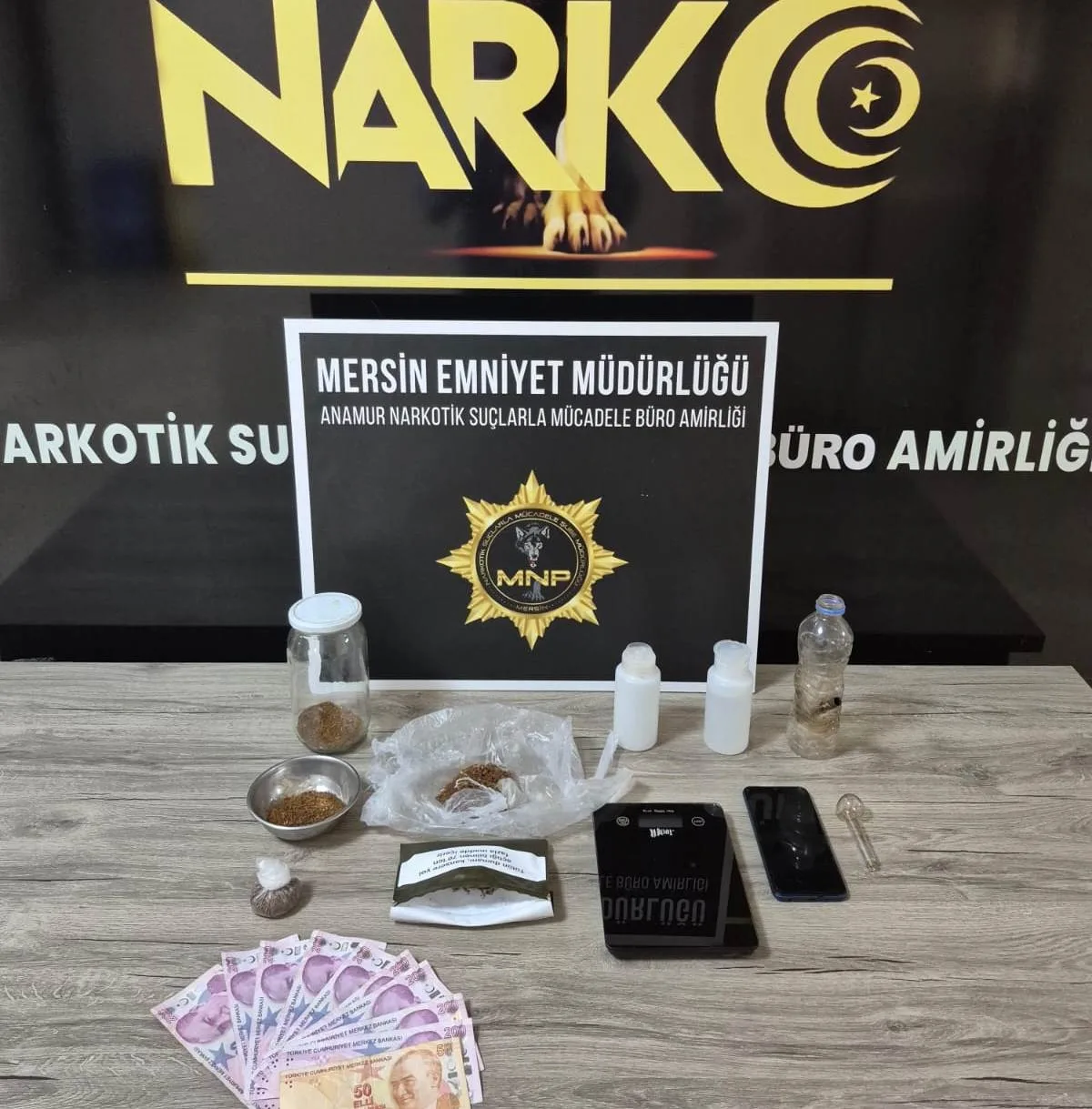 Anamur’da uyuşturucu operasyonu: 1 şüpheli tutuklandı