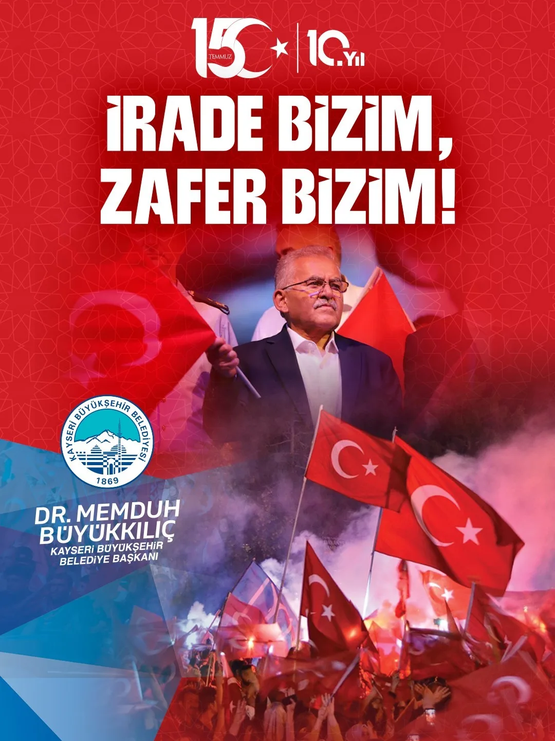 Başkan Büyükkılıç: "15 Temmuz milletimizin ortak hafızasıdır"