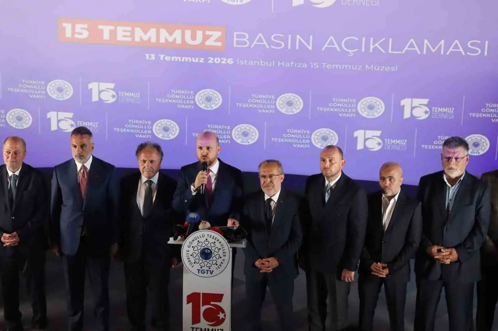 Bilal Erdoğan: "15 Temmuz, vesayet odaklarına karşı millet iradesinin açık ve net beyanıdır"