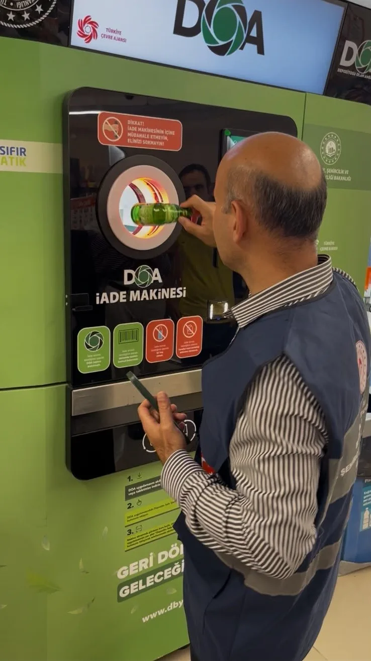 Bilecik’te 9 noktada geri dönüşümde 1 TL dönemi başladı