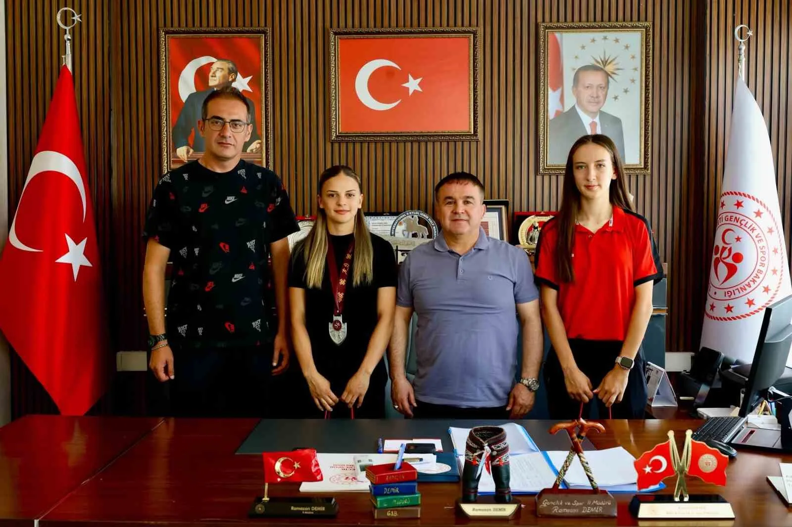 Bilecikli atletlerden Türkiye şampiyonalarında çifte başarı
