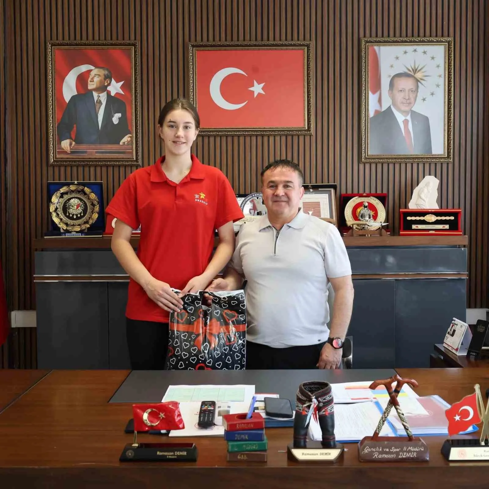 Bilecikli sporcu TVF Spor Lisesi’ni kazandı