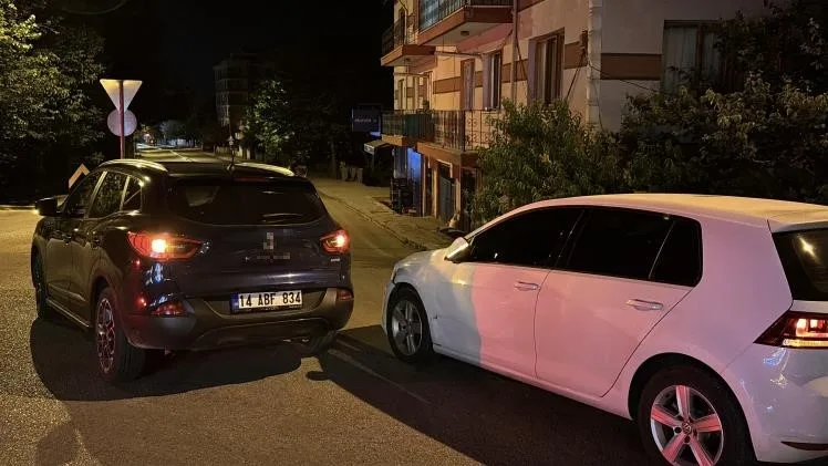 Bolu’da ciple otomobil çarpıştı: 1 yaralı