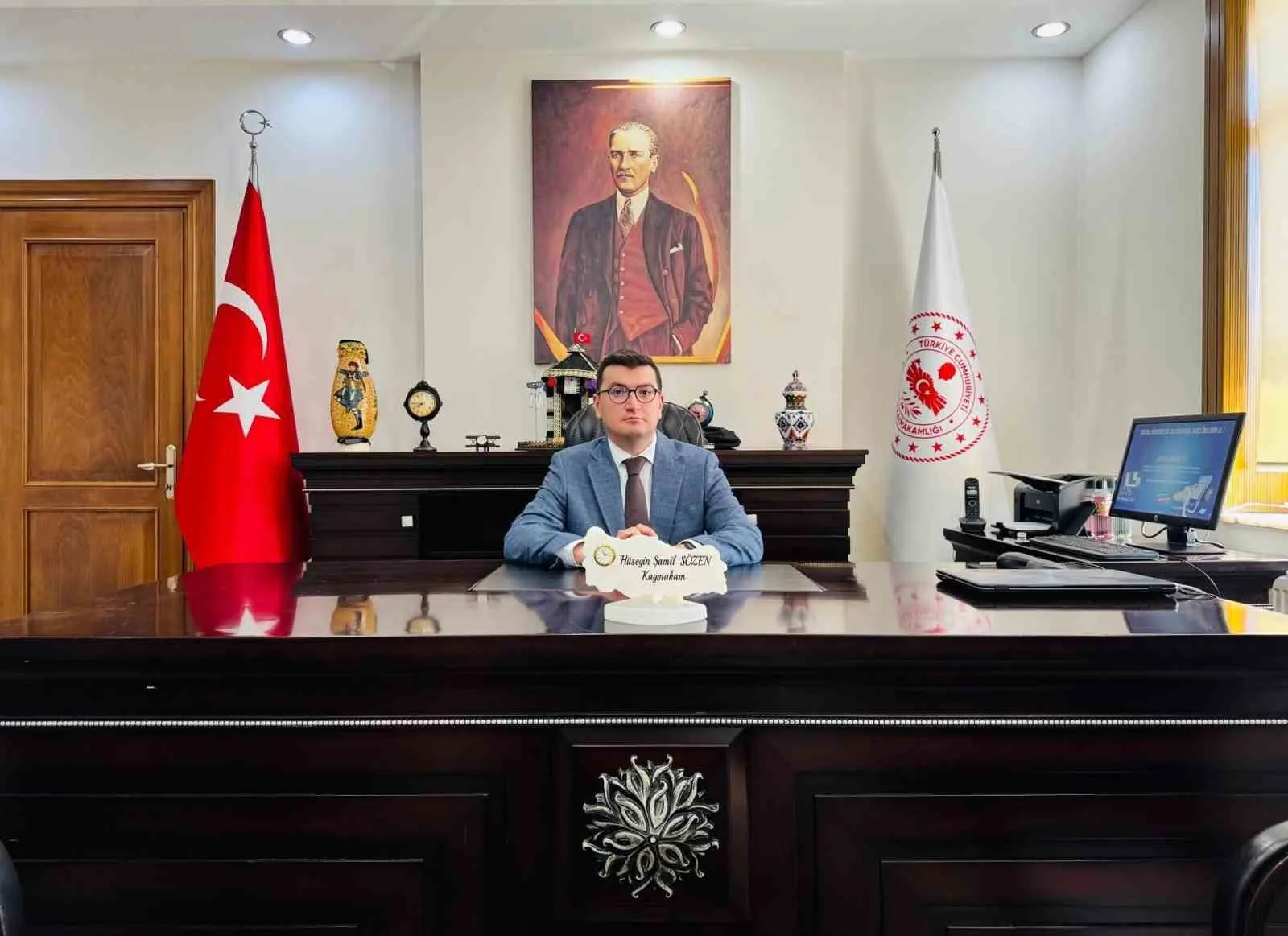 Bozdoğan Kaymakamı Sözen görevine başladı