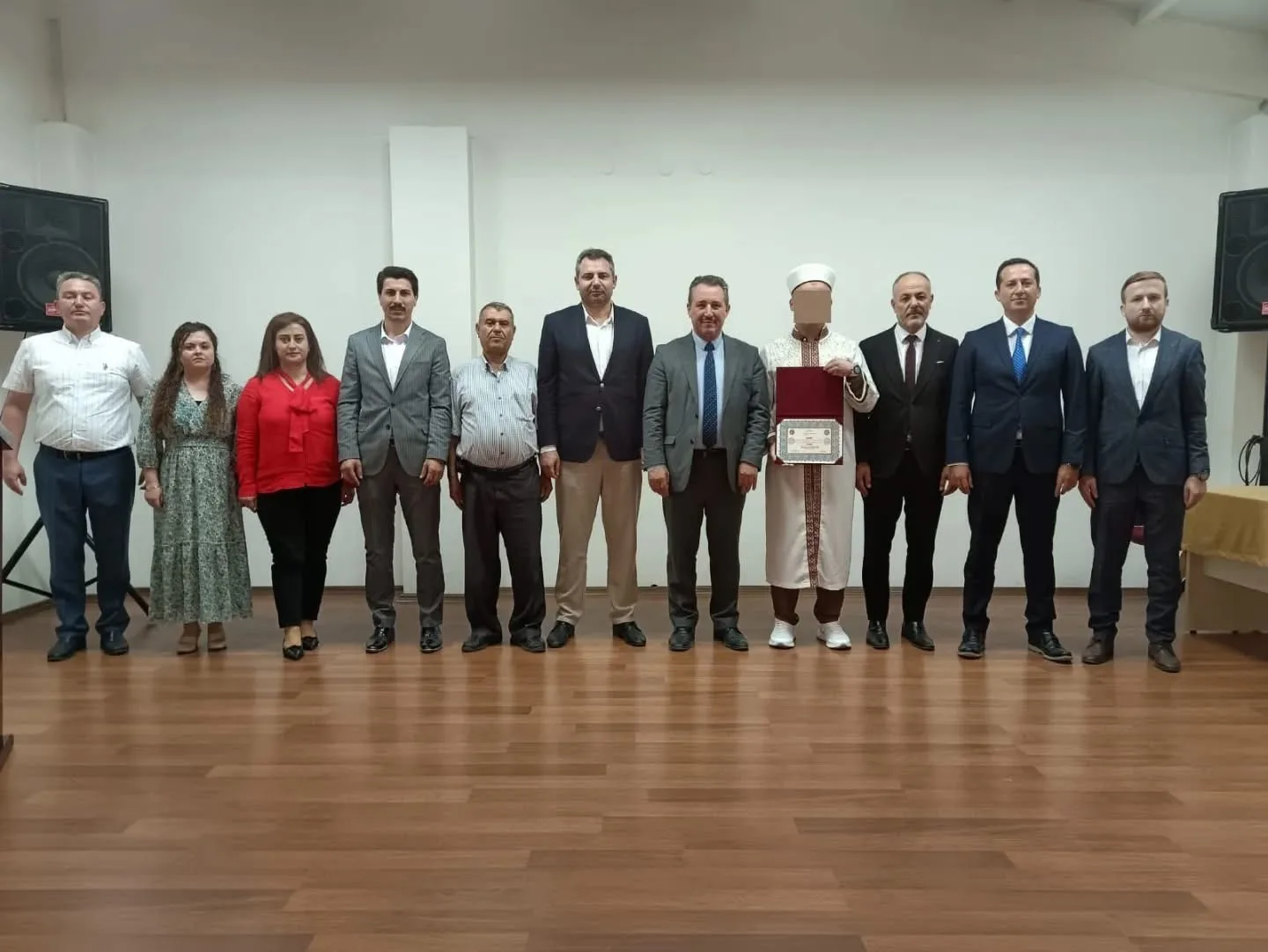 Bozüyük Açık Ceza İnfaz Kurumu’nda, hafızlık belgesi takdim programı