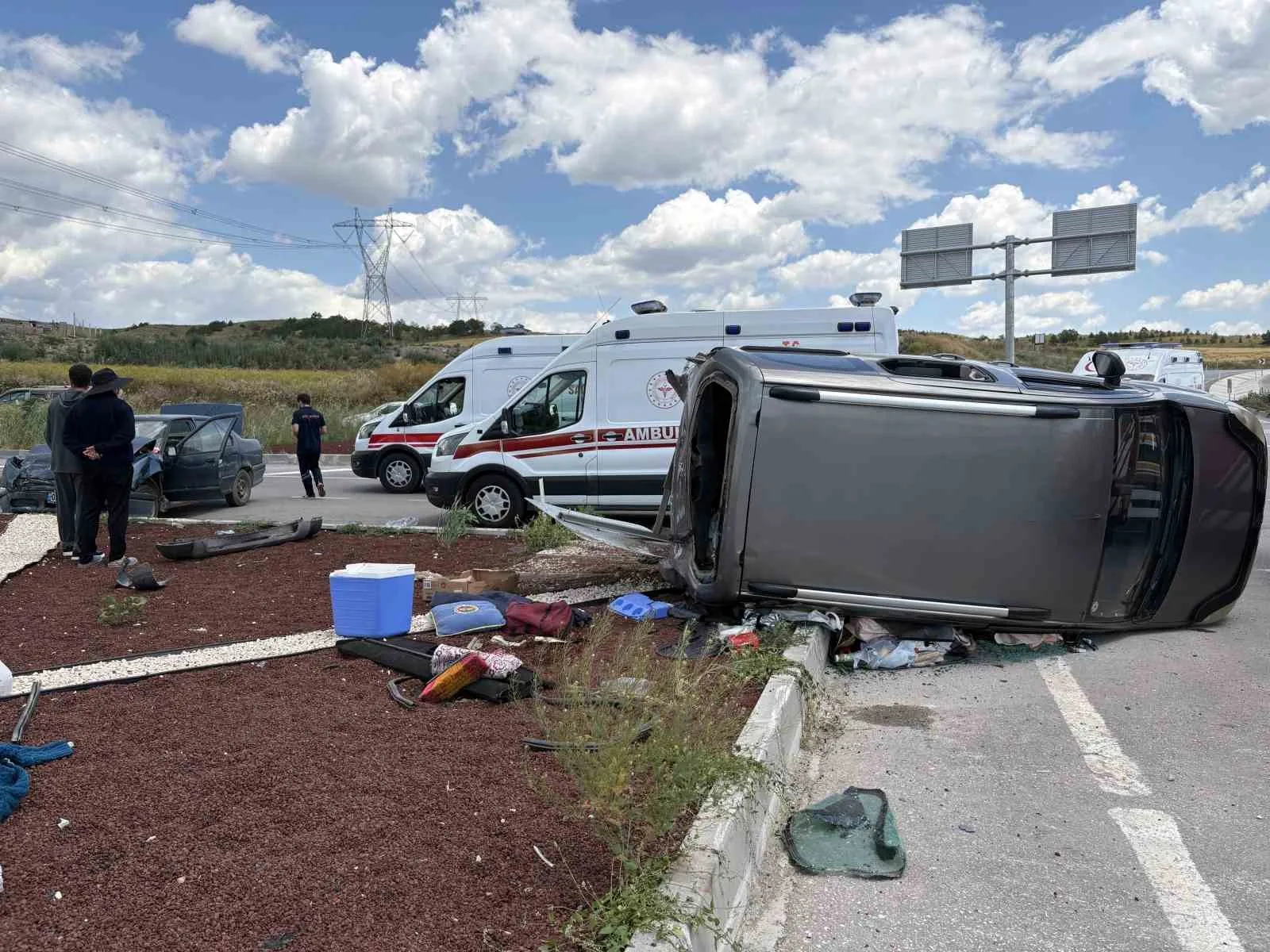 Çorum’daki trafik kazasında ağır yaralanan sürücü öldü