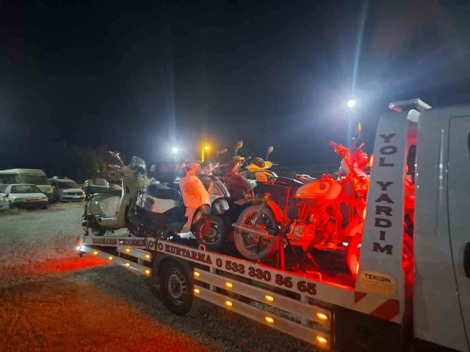 Datça’da motosiklet denetimi: "19 araç trafikten men edildi"