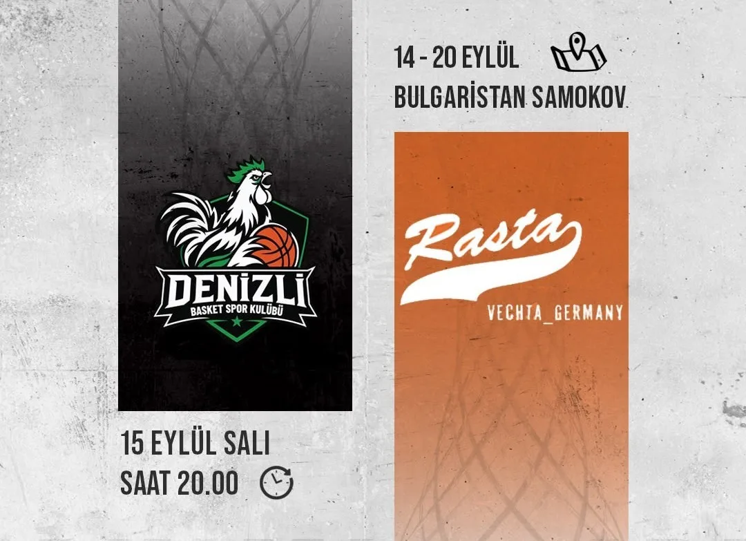 Denizli Basket’in Avrupa’daki il rakibi Rasta Vechta
