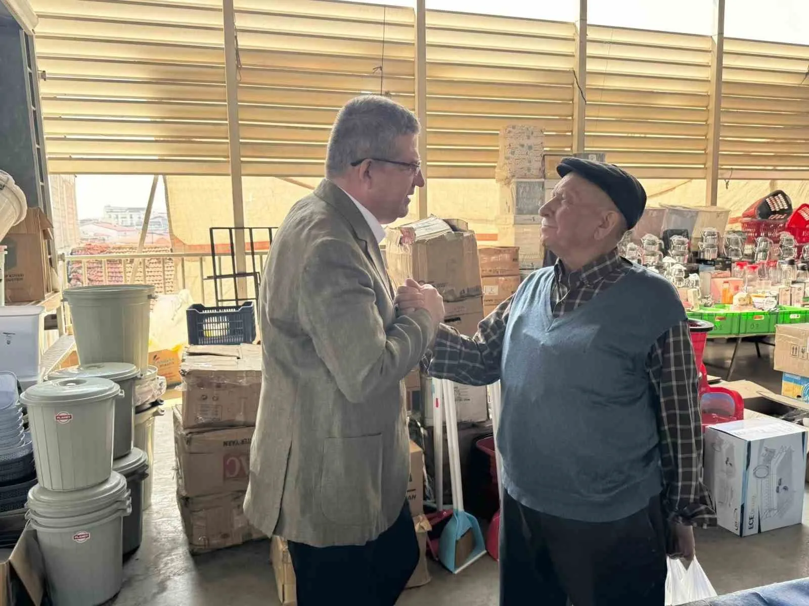Denizli sokaklarında AK Parti rüzgarı esiyor