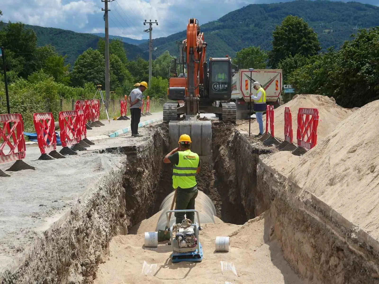 Düzce’de içme suyu projesinde 23 km’ye ulaşıldı