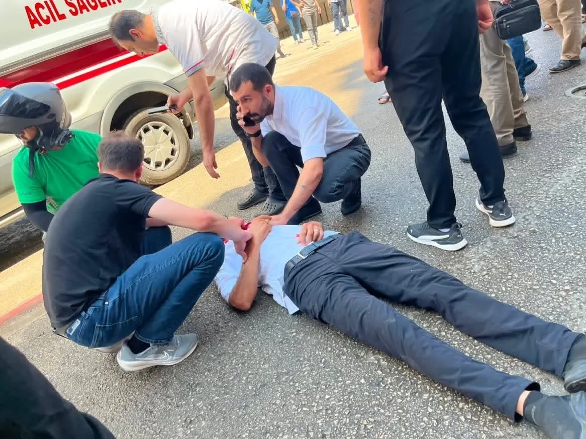 Elazığ’da otomobilin çarptığı yaya ağır yaralandı