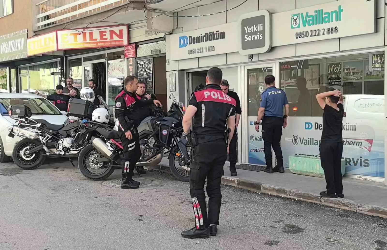 Erzurum’da iş yerine silahlı saldırı