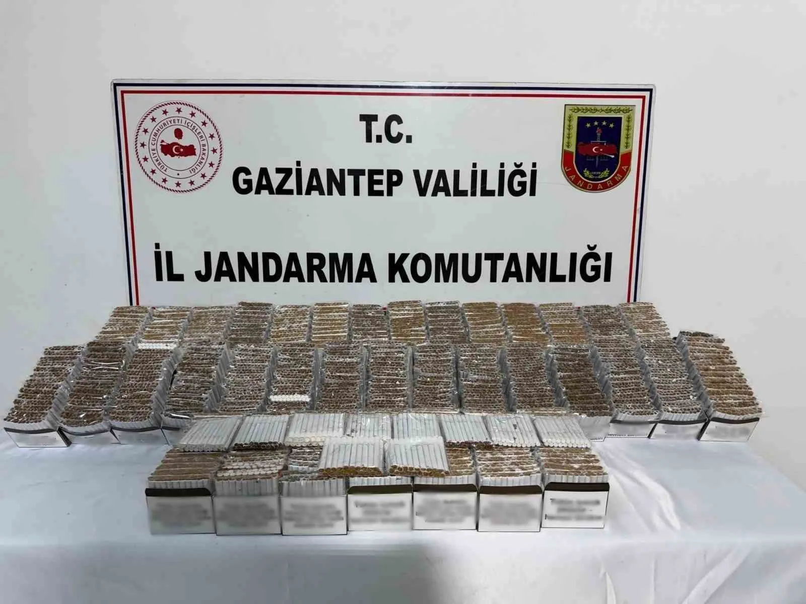 Gaziantep’te kaçakçılık operasyonu: 3 gözaltı