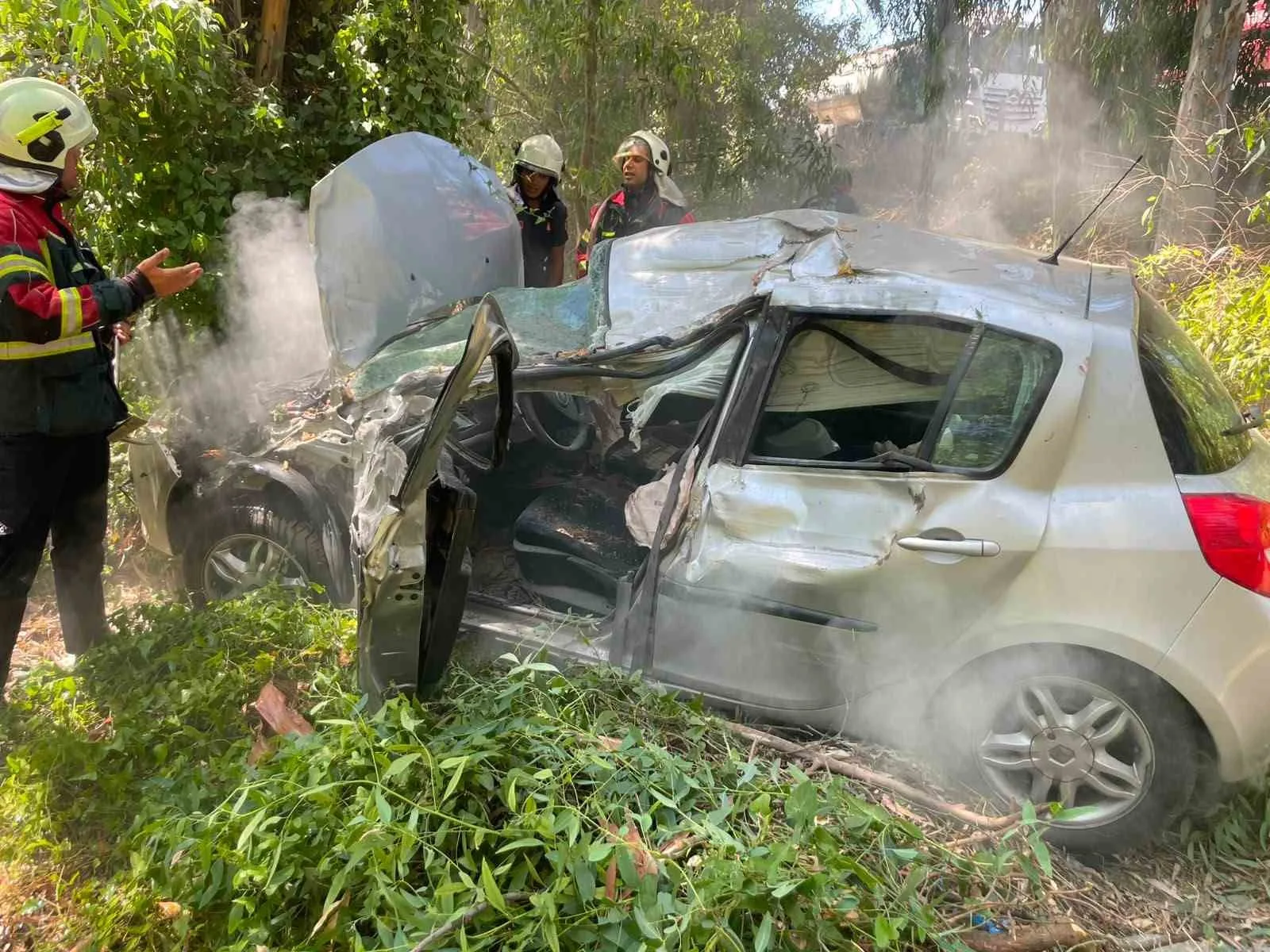 Germencik’te trafik kazası: 1 ölü, 1 yaralı