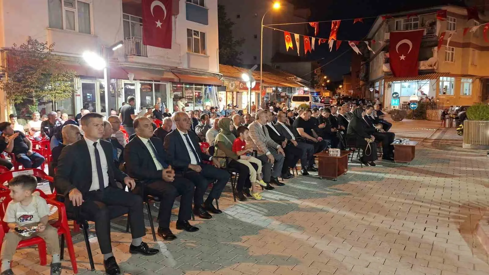 Hisarcık’ta 15 Temmuz Demokrasi ve Milli Birlik Günü programı düzenlendi