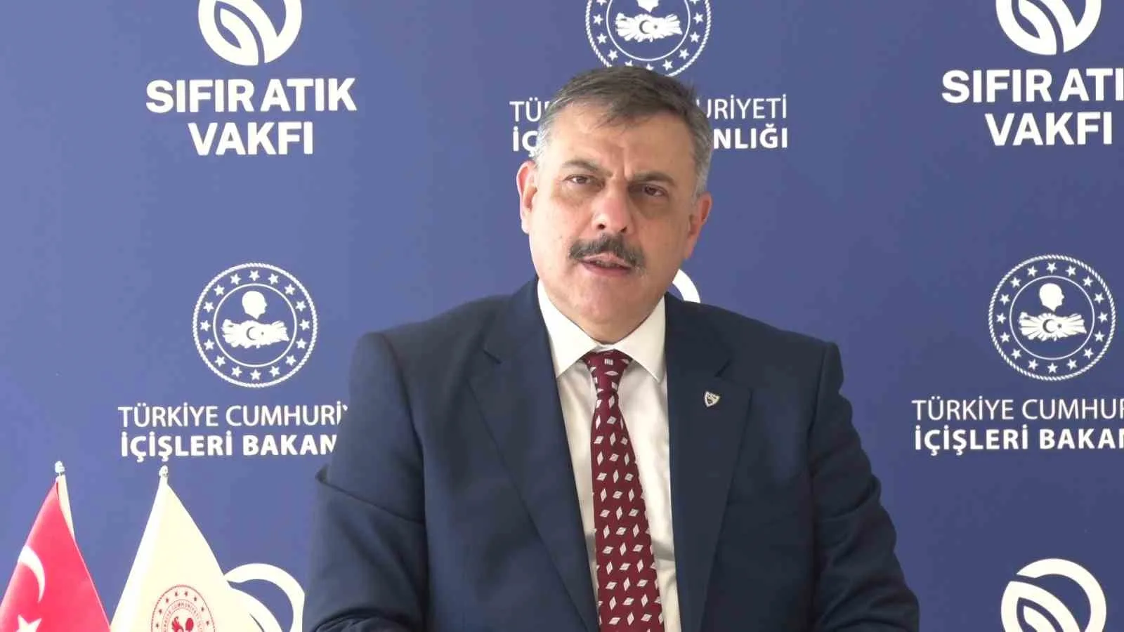 İçişleri Bakanı Çiftçi: "Sıfır atık konusunda Sıfır Atık Vakfımızla beraber iş ve güç birliği yapıyoruz"