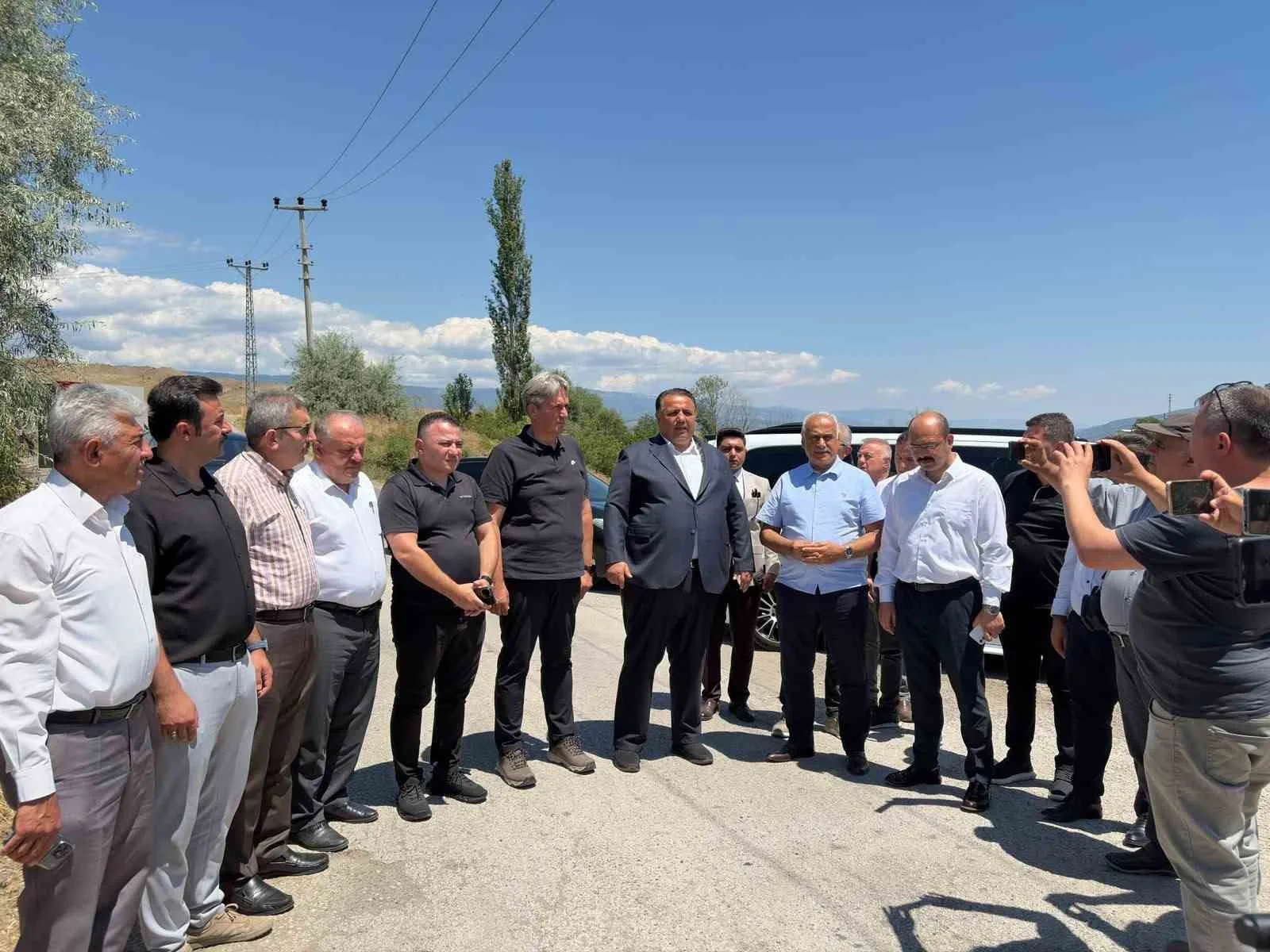 İskilip-Tosya yolu projesi için çalışmalar devam ediyor