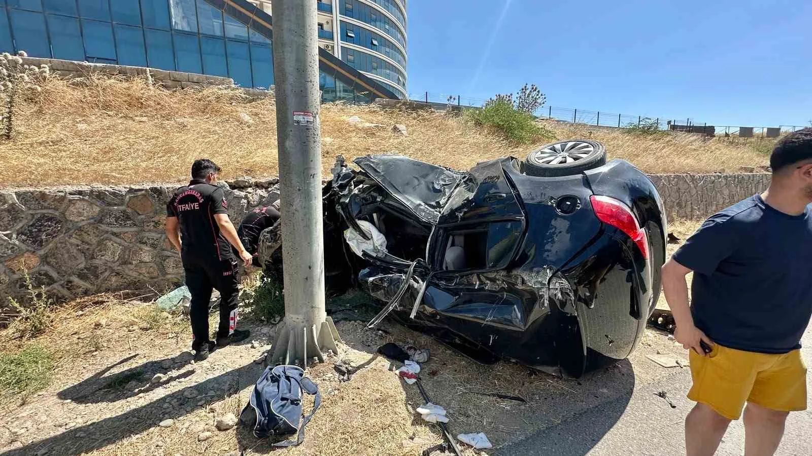 Kahramanmaraş’ta trafik kazası: 2 ağır yaralı