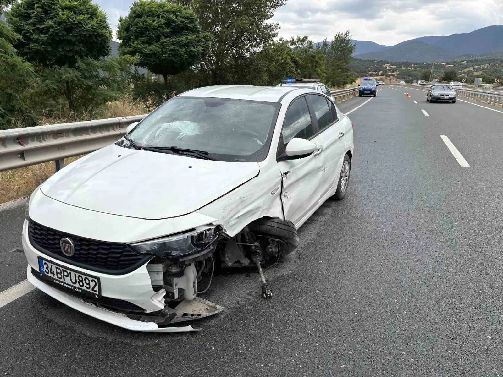 Kastamonu’da yağış kazaları beraberinde getirdi