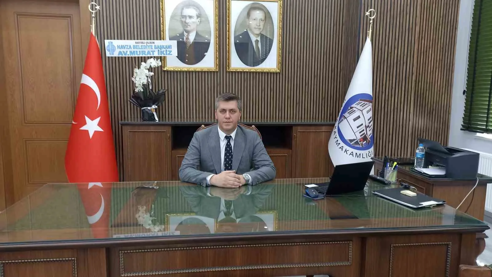 Kaymakam Samet Serin, Havza’da göreve başladı