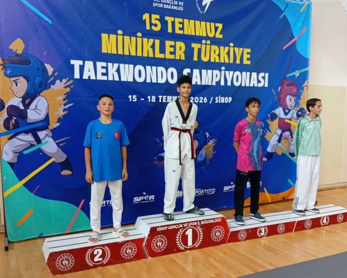 Kayserili sporculardan Türkiye Şampiyonası’nda çifte madalya
