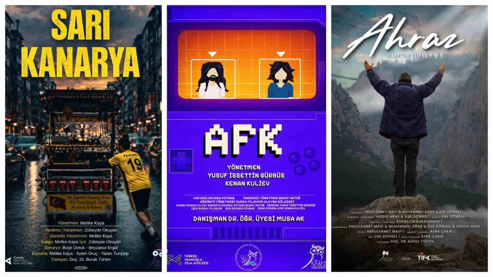 KBÜ öğrencilerinin üç belgeseli Türk Dünyası Film Festivali’nde finale kaldı