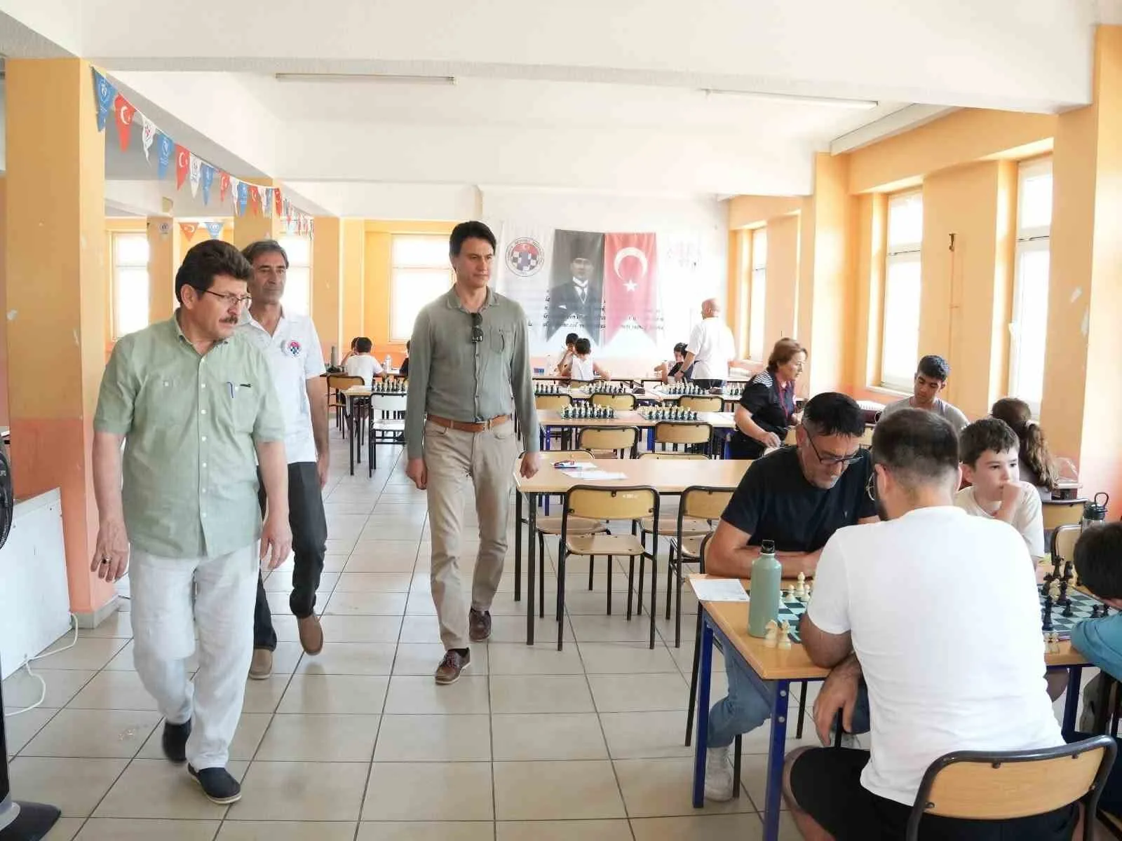 Köyceğiz’de 15 Temmuz Satranç Turnuvası düzenlendi