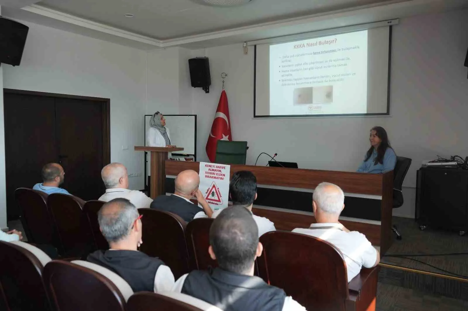 Kütahya’da OBM personeline KKKA hastalığına karşı bilgilendirme eğitimi