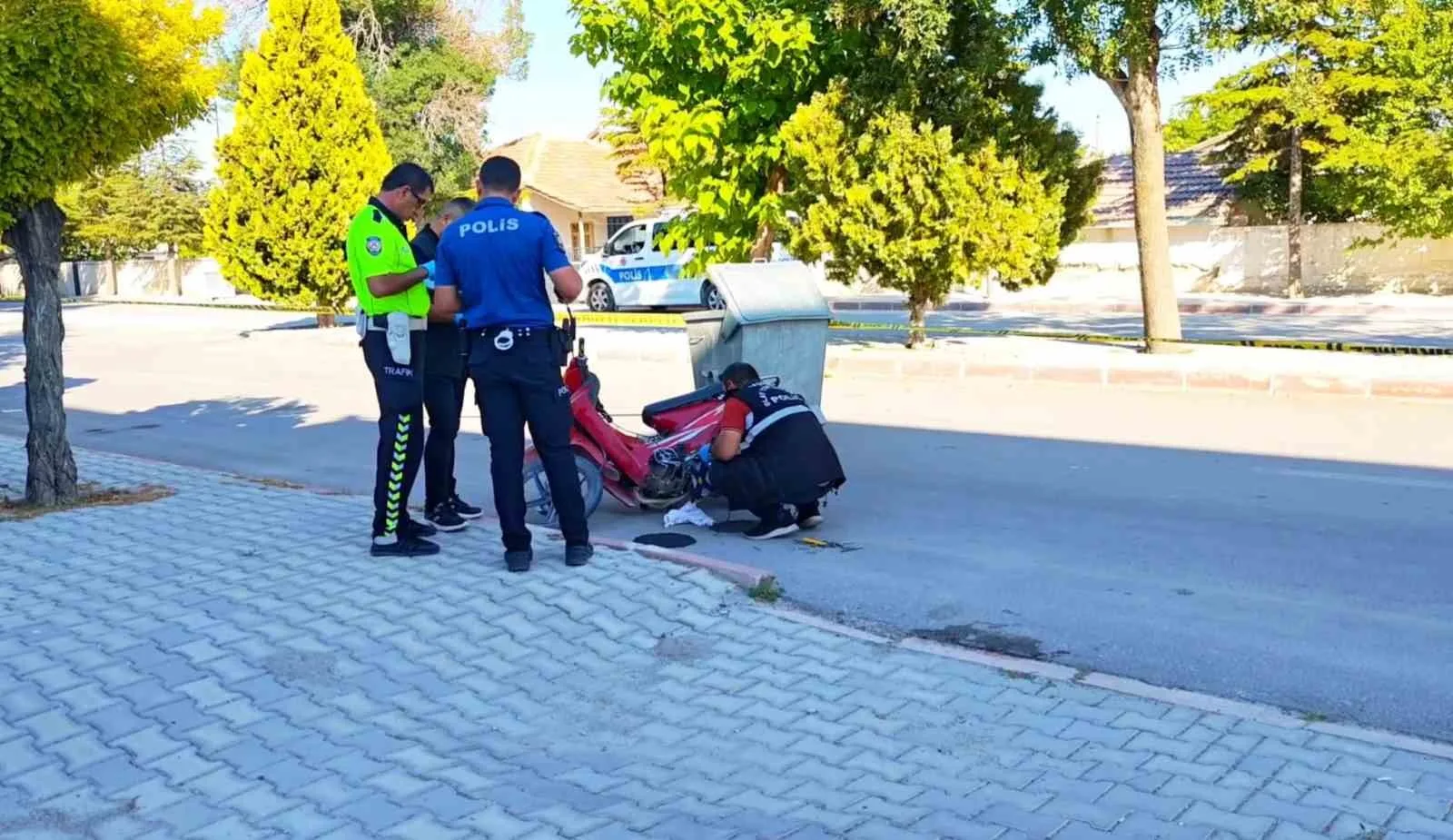 Motosiklet üzerinde kalp krizi geçiren adam hayatını kaybetti