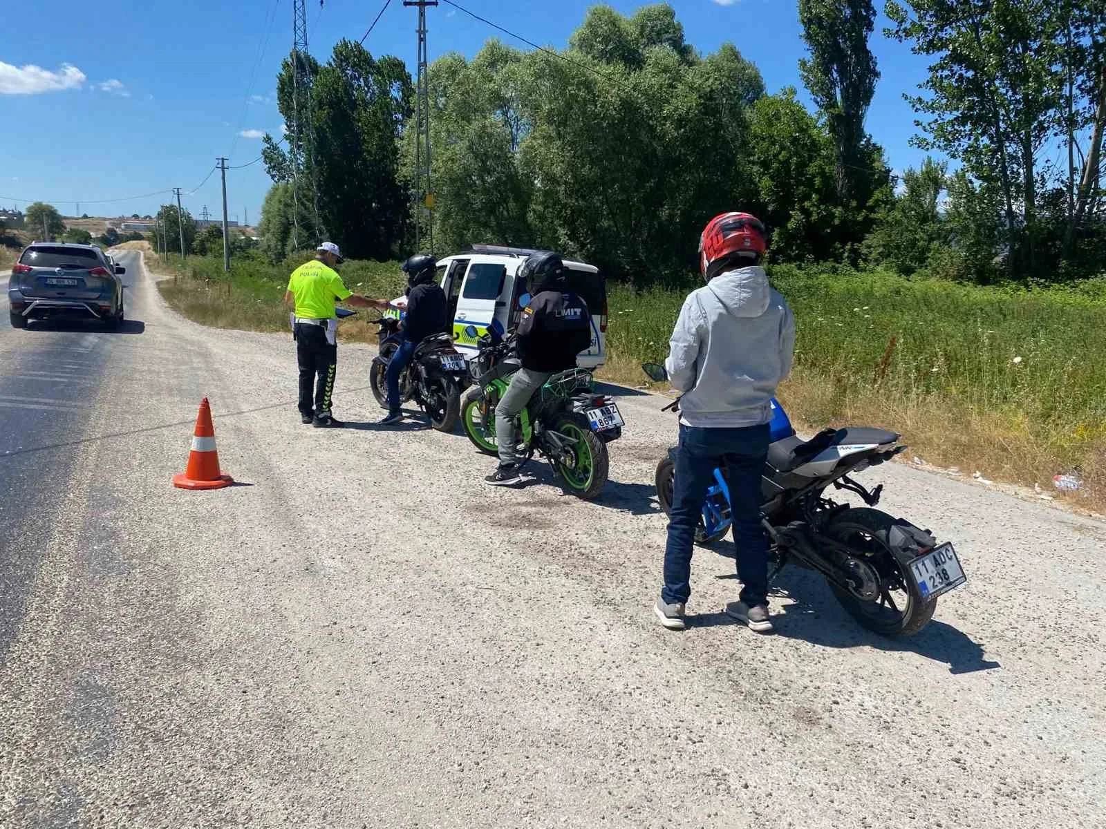 Motosiklet ve elektrikli bisikletlere sıkı denetim