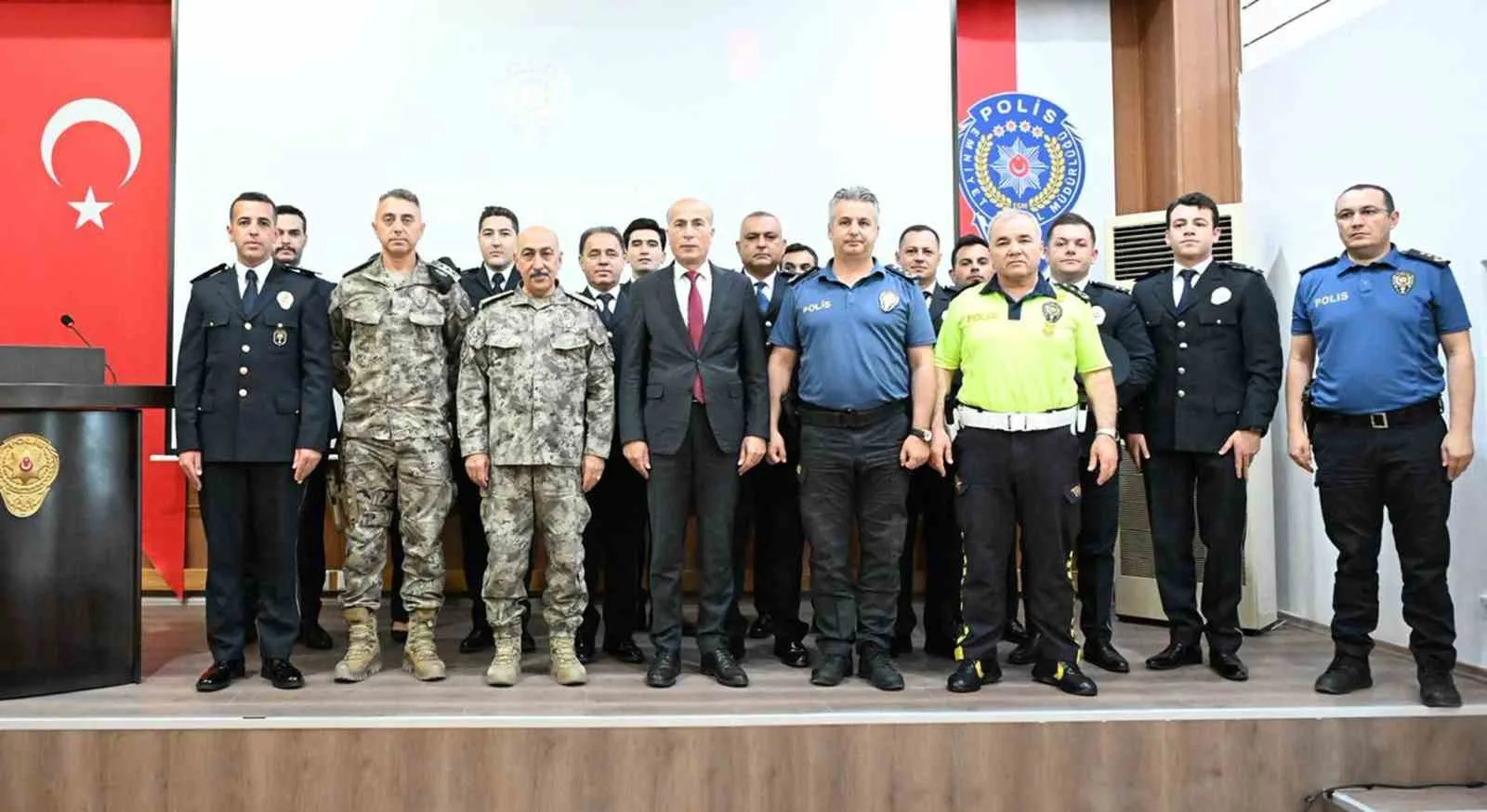 Muğla Emniyetinde rütbe terfi töreni