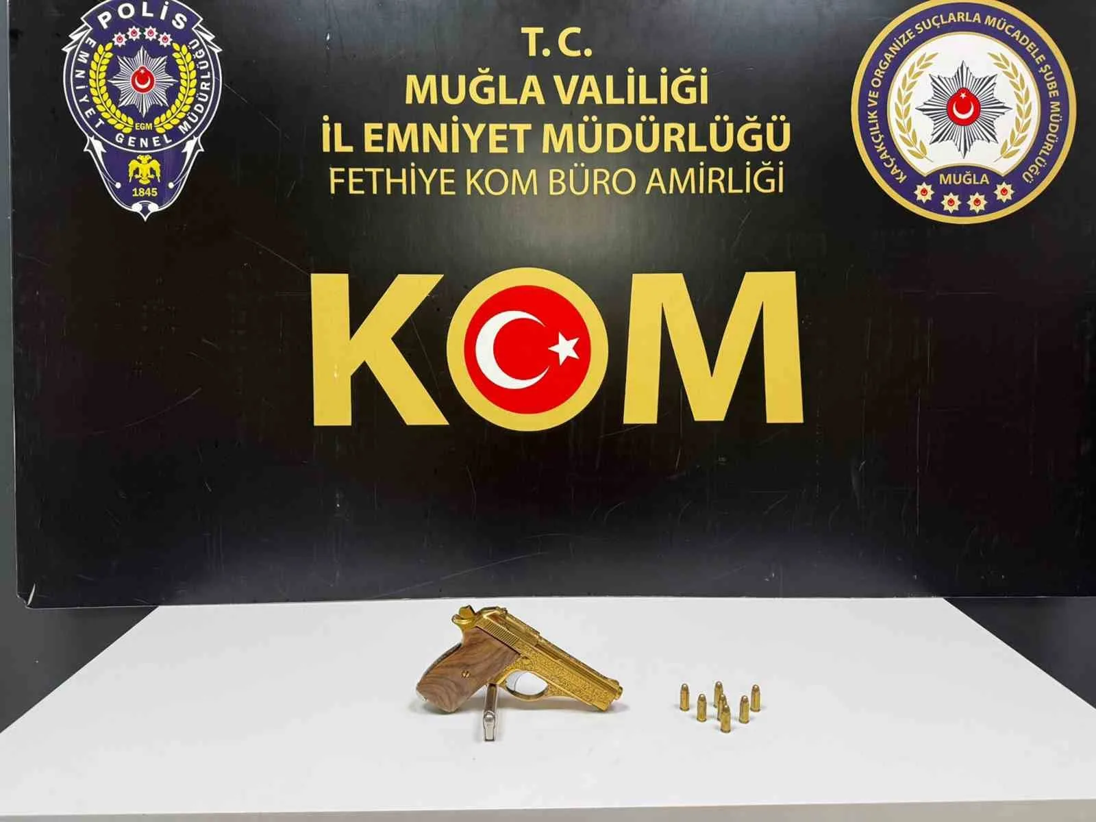 Muğla merkezli silah operasyonu: 10 gözaltı