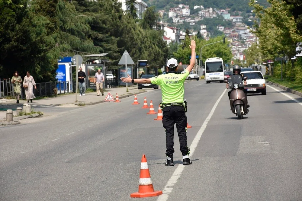 Ordu’da bir haftada 18 bine yakın araç ve sürücüsü denetlendi