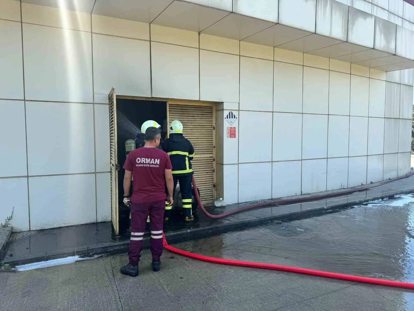 Ortaca’daki hastanede çıkan yangın kontrol altına alındı