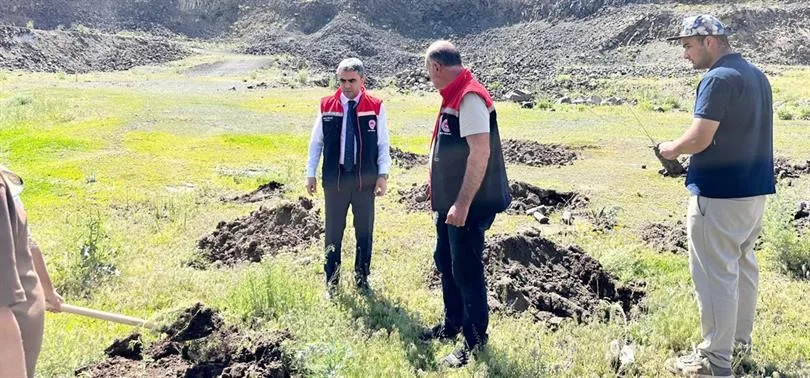 Palandöken’de 2 bin 500 rakımda yeşil kalkan