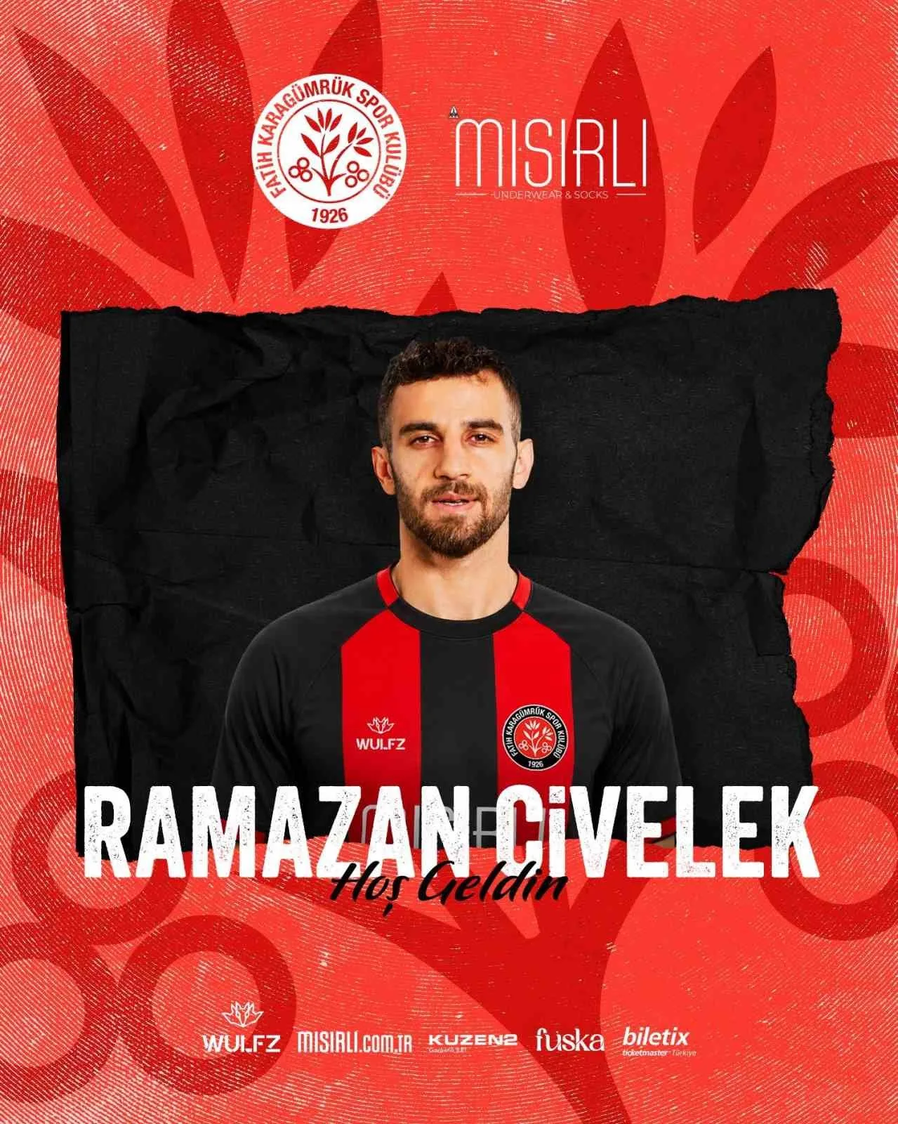 Ramazan Civelek Karagümrük’e transfer oldu